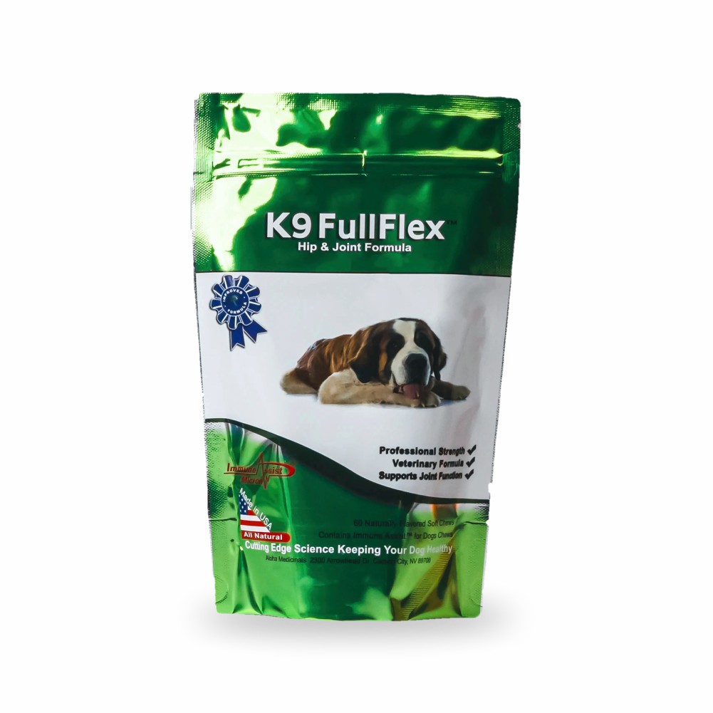K9 FullFlex porcerősítő kutyáknak - természetes gyulladáscsökkentő és fájdalomcsillapító