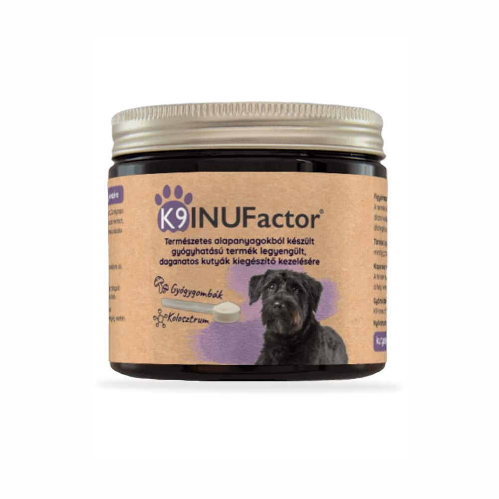 K9 INUFactor® immunerősítő, allergia emésztésjavító táplálékkiegészítő kutyáknak – termékfotó