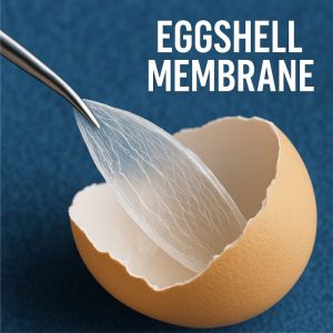 Tojáshéj membrán (ESM) közelről – természetes kollagén és ízületvédő hatóanyag forrása